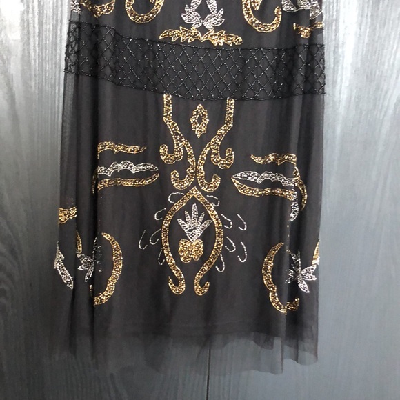 Stunning Adrianna Papell beaded formal gown NWT - Picture 7 of 11